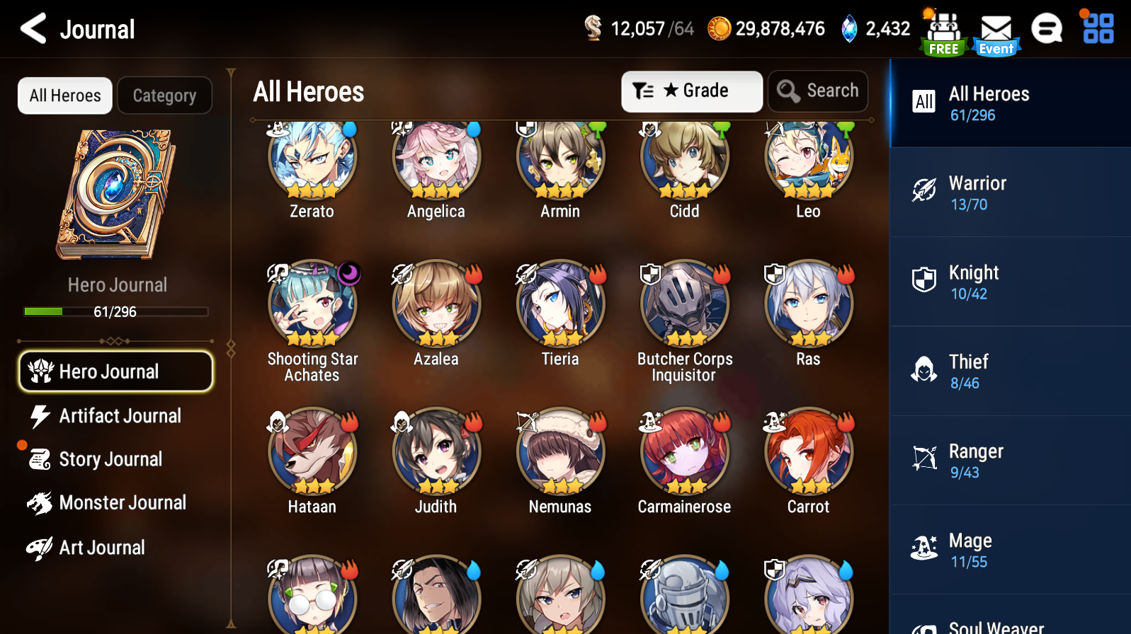 [Global][INSTANT] Epic 7 Seven Luna Tamarinne + ML pulls + 60 skin tickets Aged Starter Account-Mobile Games Starter