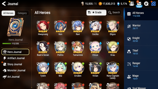 [GLOBAL][INSTANT] Epic 7 Seven Navy Captain Landy Angel Angelica + 25ML Mystics pulls + Name Starter Account-Mobile Games Starter