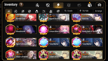 [GLOBAL] Epic 7 Seven New Moon Luna Abyssal Yufine + ML pulls Starter Account-Mobile Games Starter