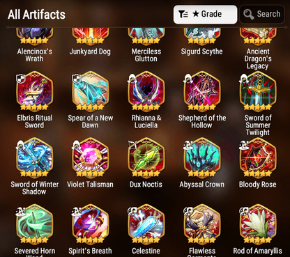 [GLOBAL][INSTANT] Epic 7 Seven New Moon Luna DJ Basar Angel of Light Angelica + Mystics ML pulls Starter Account-Mobile Games Starter