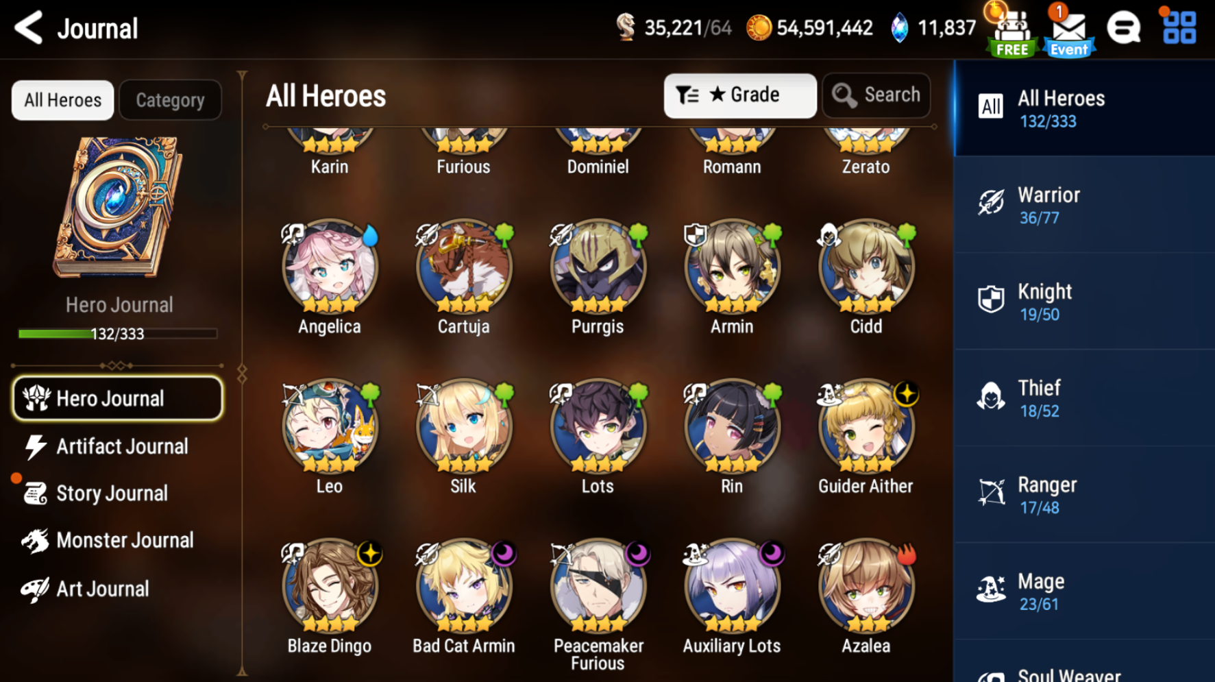 [GLOBAL][INSTANT] Epic 7 Seven New Moon Luna Mediator Kawerik + 57ML pulls 11k skystones 2500 mystics+ Name Starter Account-Mobile Games Starter