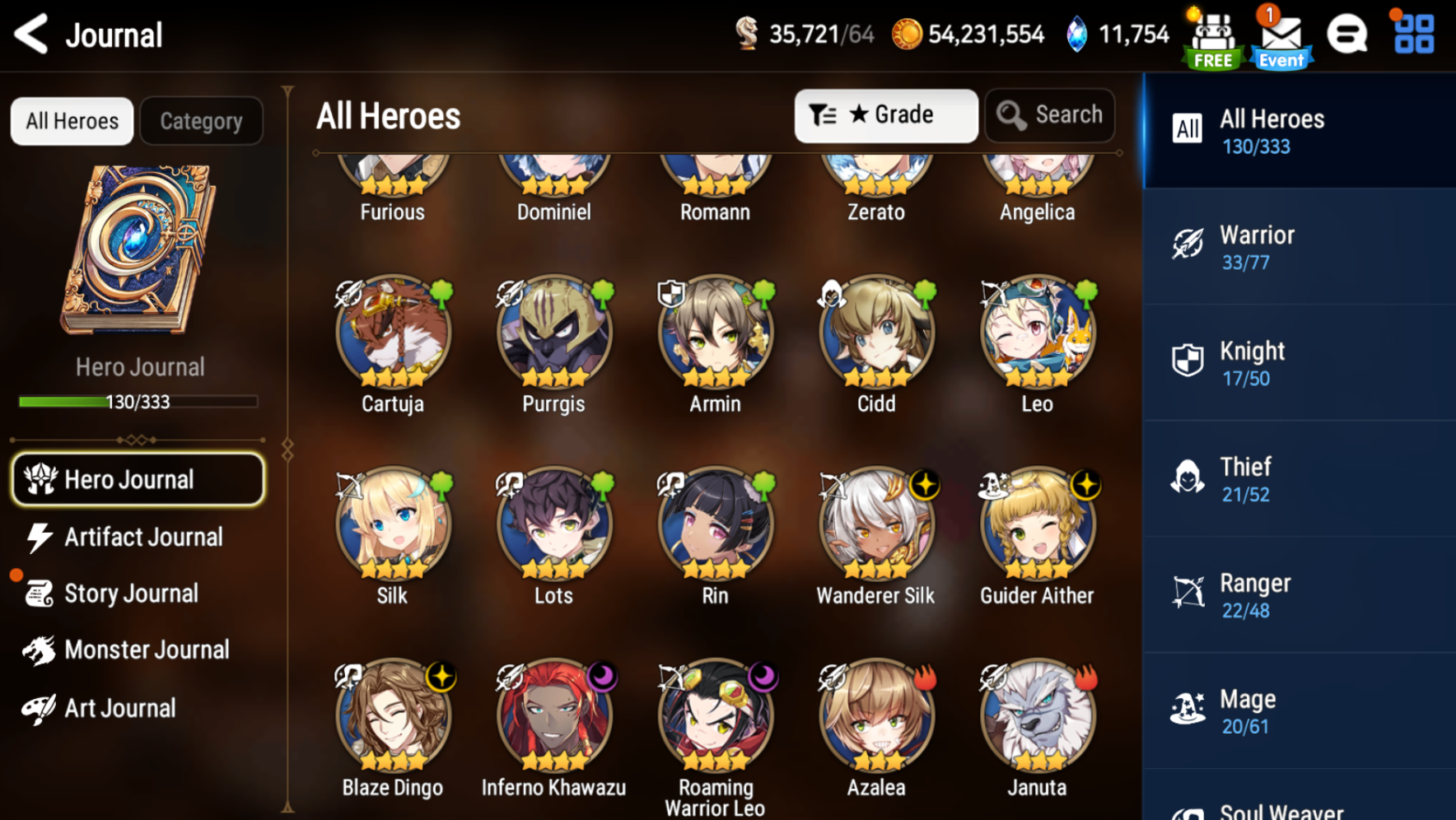 [GLOBAL][INSTANT] Epic 7 Seven New Moon Luna Pirate Captain Flan + 57ML pulls 11k skystones 2500 mystics+ Name Starter Account-Mobile Games Starter