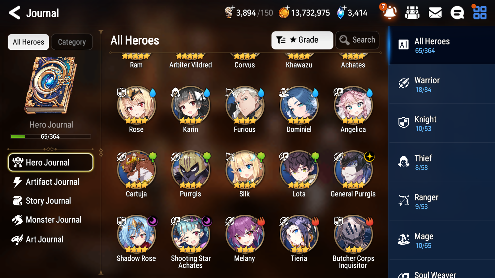 [GLOBAL][INSTANT] Epic 7 Seven Rimuru Fairytale Tenebria + ML pulls + 20 Speed + Name Starter Account-Mobile Games Starter