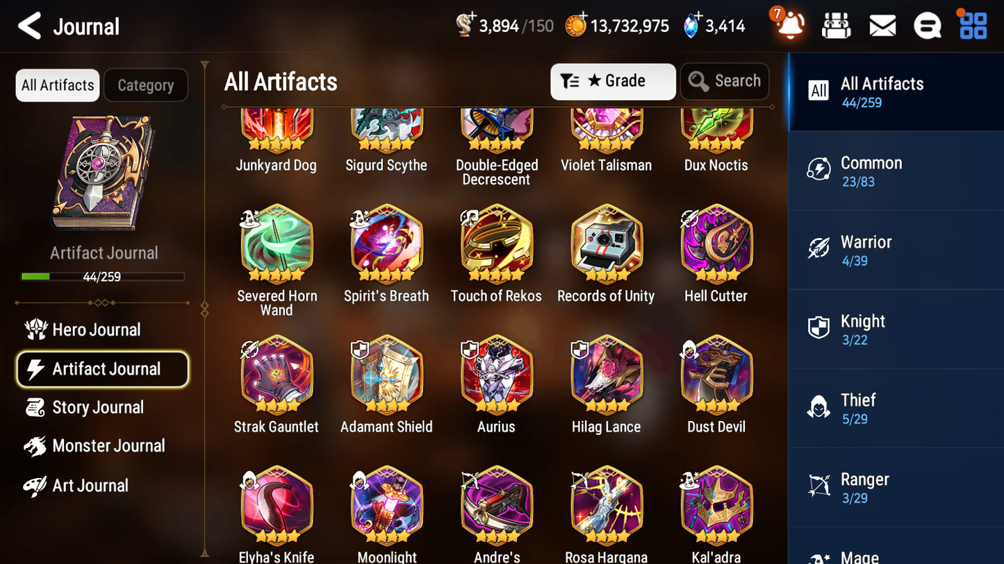 [GLOBAL][INSTANT] Epic 7 Seven Rimuru Fairytale Tenebria + ML pulls + 20 Speed + Name Starter Account-Mobile Games Starter