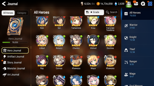 [Global][INSTANT] Epic 7 Seven Rimuru Fairytale Tenebria + Name Starter Account-Mobile Games Starter