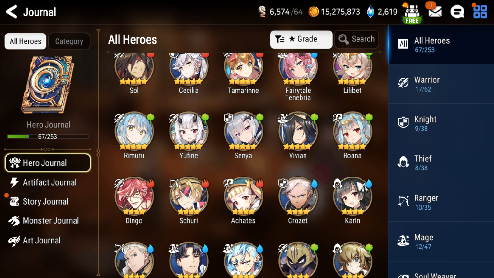 [Global][INSTANT] Epic 7 Seven Rimuru Fairytale Tenebria + pulls+ Name Starter Account-Mobile Games Starter