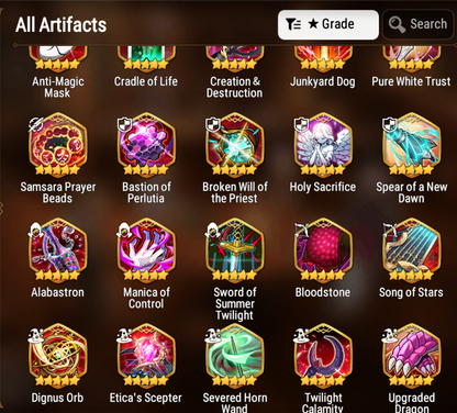 [GLOBAL][INSTANT] Epic 7 Seven Rimuru+artifact Milim+ artifact Jack + Name Starter Account #2-Mobile Games Starter