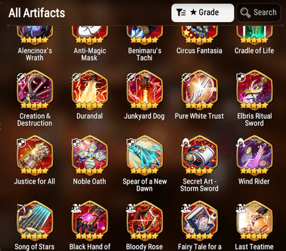 [GLOBAL][INSTANT] Epic 7 Seven Rimuru+artifact Milim Jack + Name Starter Account #3-Mobile Games Starter