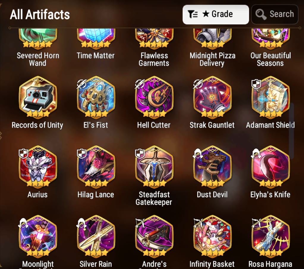 [GLOBAL][INSTANT] Epic 7 Seven Rimuru+artifact Milim Jack + Name Starter Account #3-Mobile Games Starter