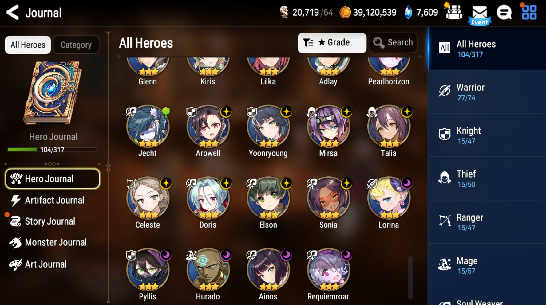 [Global][INSTANT] Epic 7 Seven Straze Ambitious Tywin Lethe Starter Account-Mobile Games Starter