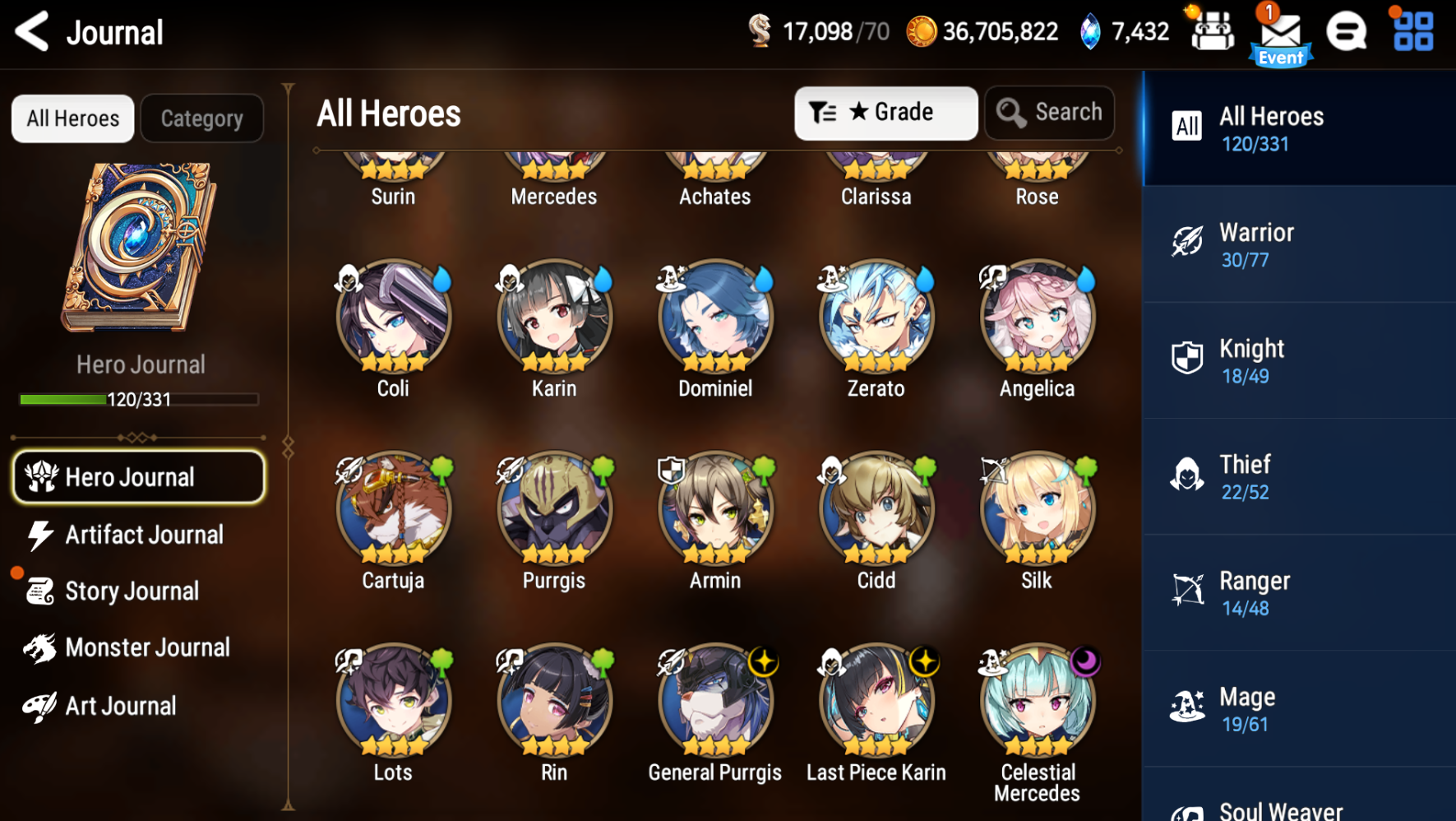 [GLOBAL][INSTANT] Epic 7 Seven Straze Amid Festive Eda + ML pulls Starter Account-Mobile Games Starter