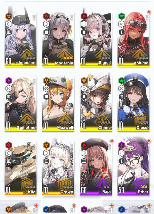 [GLOBAL][INSTANT] GODDESS OF VICTORY NIKKE 10SSR MLB 4X Modernia+Crown+Volume+Guillotine+ starter account-Mobile Games Starter