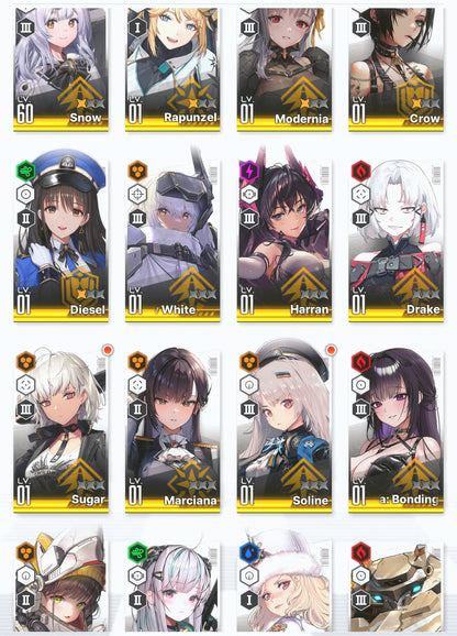 [GLOBAL][INSTANT] GODDESS OF VICTORY NIKKE 16SSR+Pity 2 Modernia+Harran+Mihara+Rapunzel+Snow White++ starter account-Mobile Games Starter