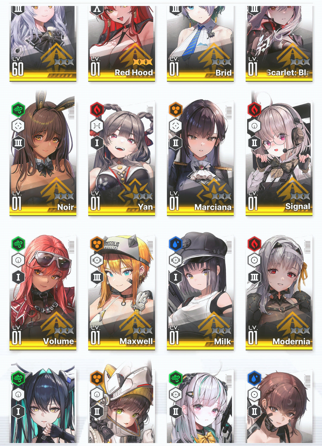 [GLOBAL][INSTANT] GODDESS OF VICTORY NIKKE 18SSR MLB 4X Red Hood+Skin+Modernia+Scarlet Black Shadow+Little Mermaid+ Noir+Yan+Marciana+ starter account-Mobile Games Starter