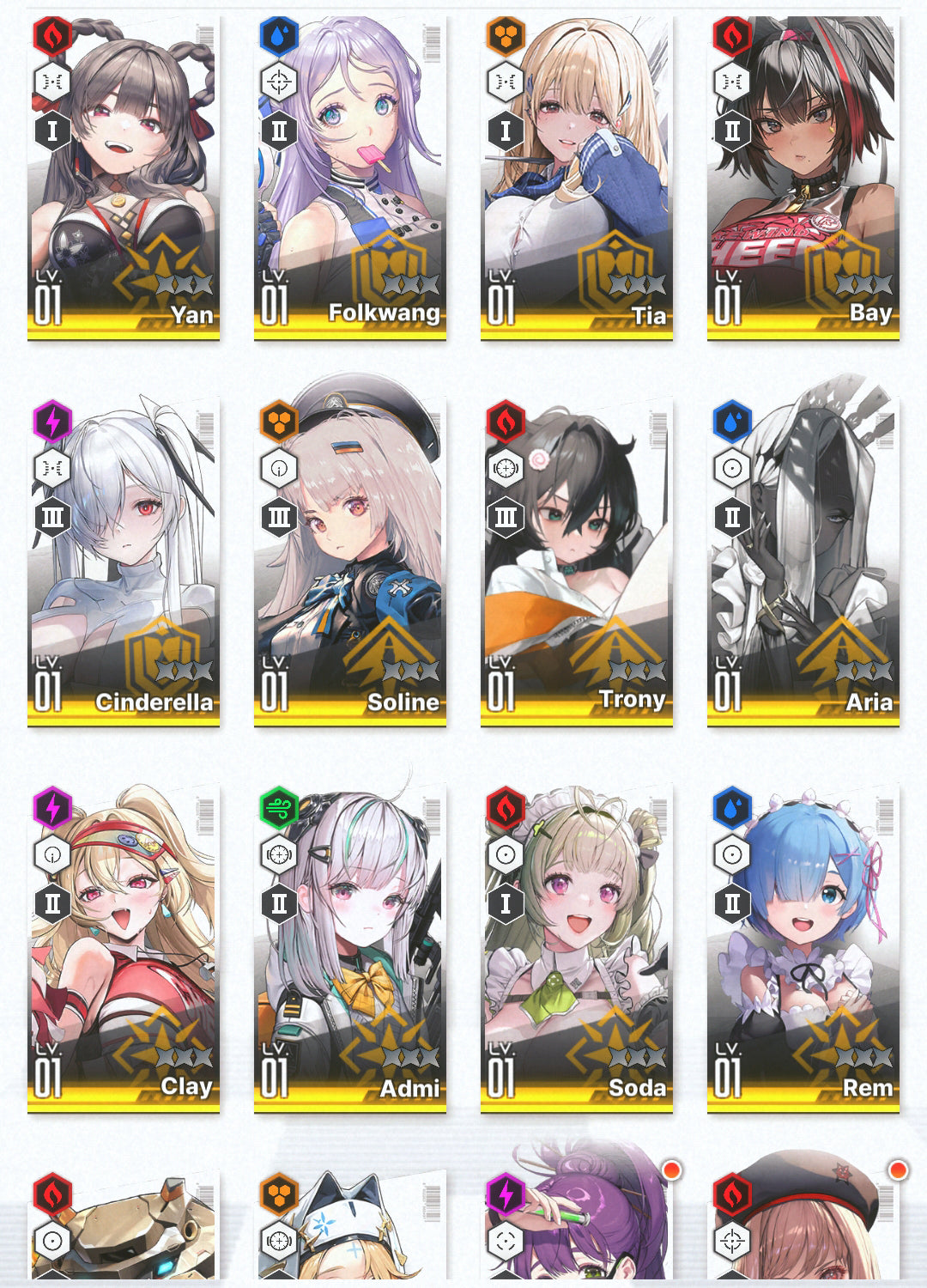 [GLOBAL][INSTANT] GODDESS OF VICTORY NIKKE 22SSR Emilia+Rem+skin+Ram+Cinderella+Limited Dorothy: Serendipity+Dorothy+Rosanna: Chic Ocean+Noir+Yan+Tia+Soda+ starter account Re:Zero-Mobile Games Starter