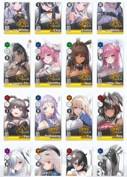 [GLOBAL][INSTANT] GODDESS OF VICTORY NIKKE 22SSR Emilia+Rem+skin+Ram+Cinderella+Limited Dorothy: Serendipity+Dorothy+Rosanna: Chic Ocean+Noir+Yan+Tia+Soda+ starter account Re:Zero-Mobile Games Starter