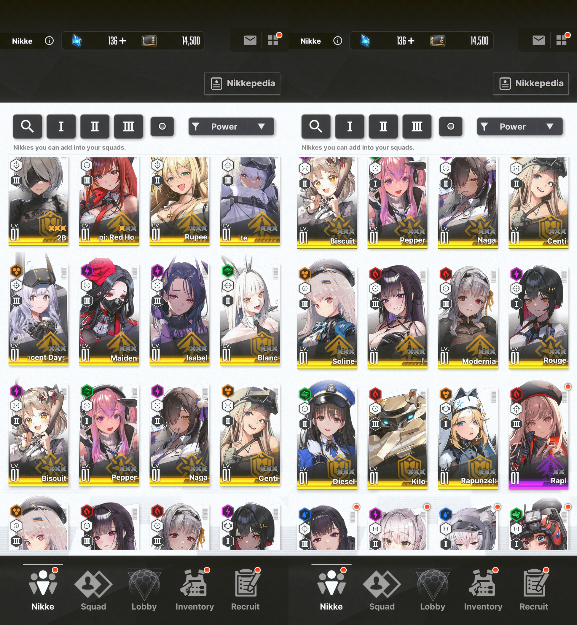[GLOBAL][INSTANT] MLB 4X 2B A2 + 3 Skins | GODDESS OF VICTORY NIKKE Nier starter account Max Limit Break (see options)-Mobile Games Starter