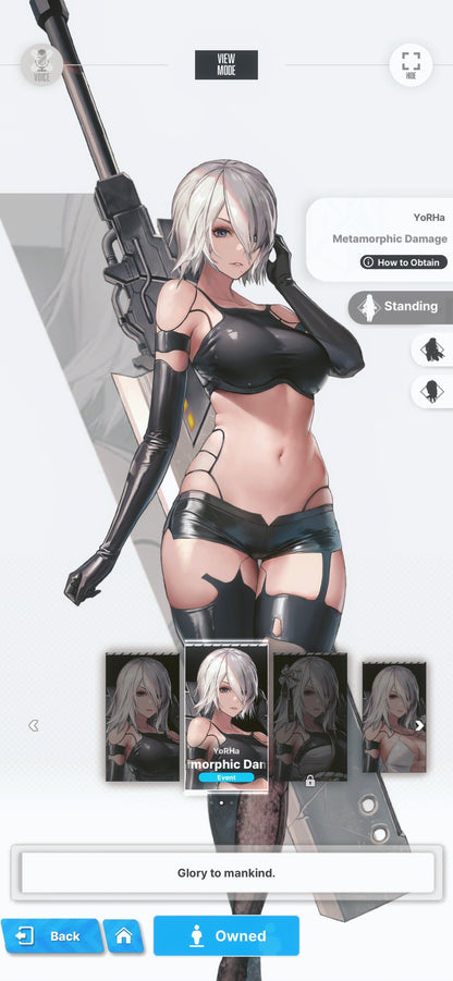 [GLOBAL][INSTANT] MLB 4X 2B A2 + 3 Skins | GODDESS OF VICTORY NIKKE Nier starter account Max Limit Break (see options)-Mobile Games Starter