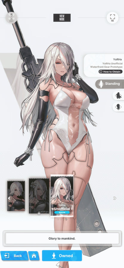[GLOBAL][INSTANT] MLB 4X 2B A2 + 3 Skins | GODDESS OF VICTORY NIKKE Nier starter account Max Limit Break (see options)-Mobile Games Starter