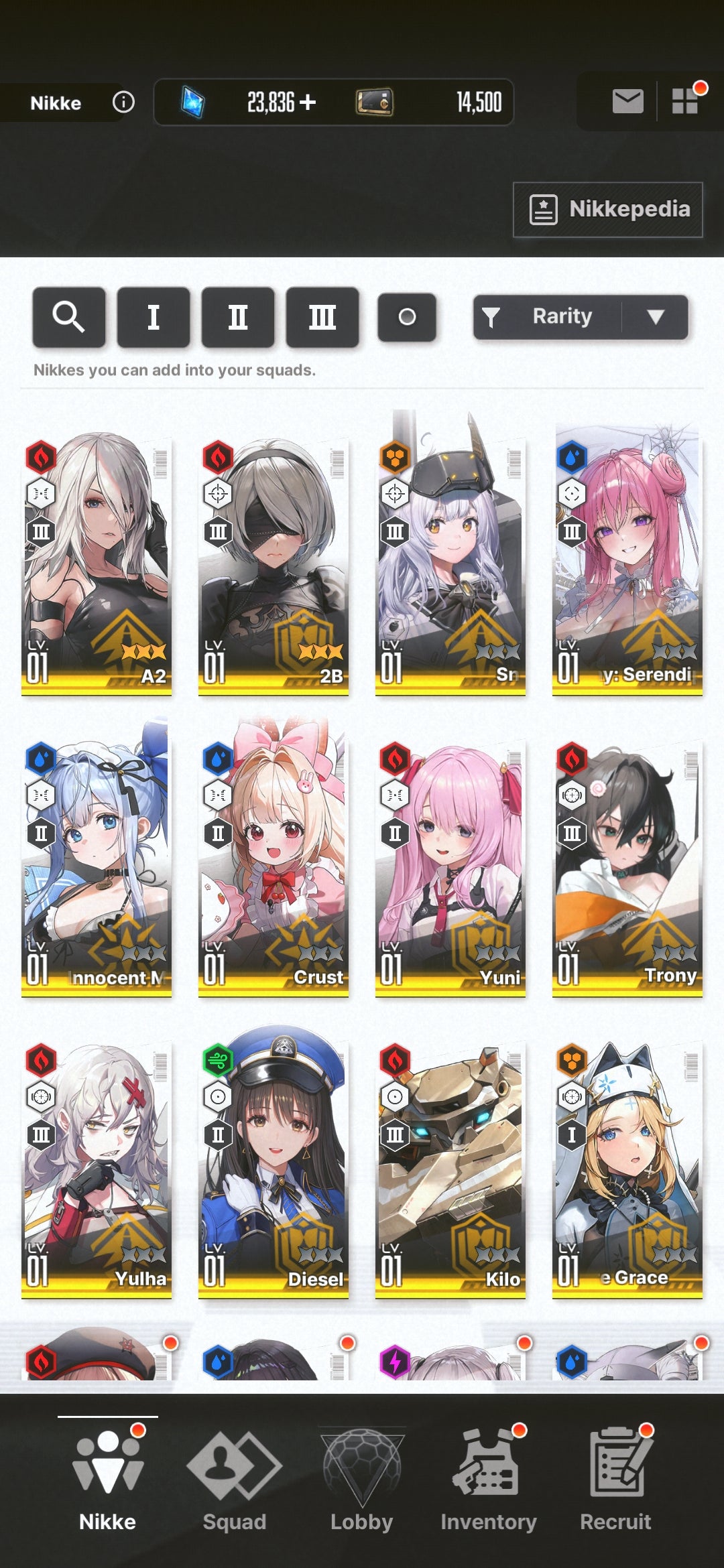 [GLOBAL][INSTANT] MLB 4X 2B A2 + 3 Skins | GODDESS OF VICTORY NIKKE Nier starter account Max Limit Break (see options)-Mobile Games Starter