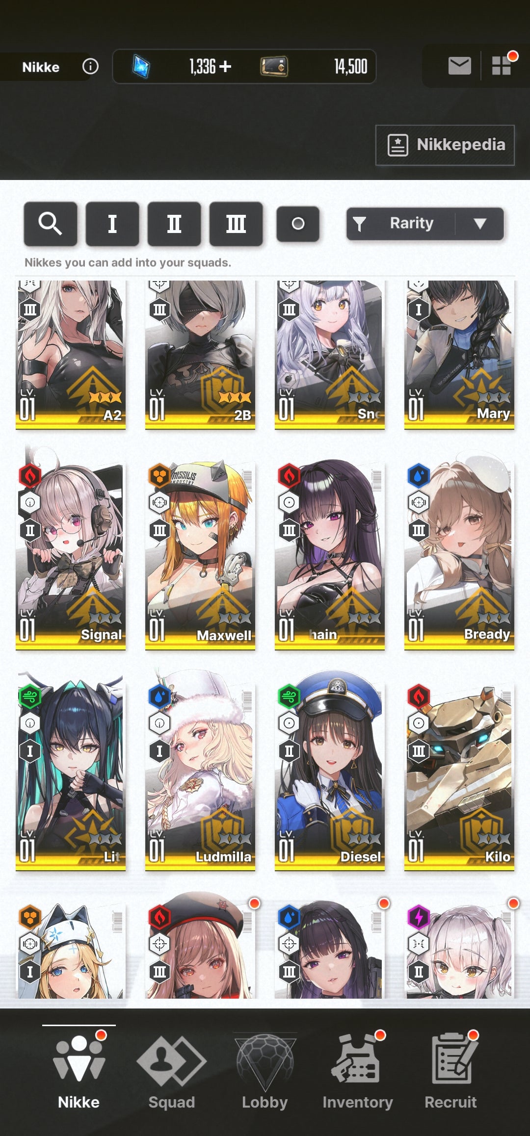 [GLOBAL][INSTANT] MLB 4X 2B A2 + 3 Skins | GODDESS OF VICTORY NIKKE Nier starter account Max Limit Break (see options)-Mobile Games Starter