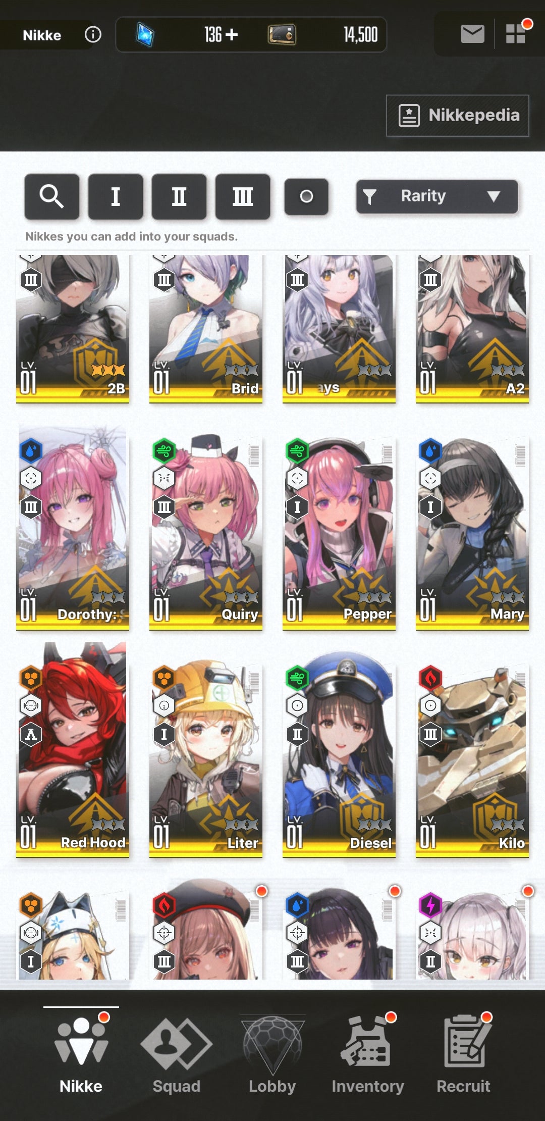 [GLOBAL][INSTANT] MLB 4X 2B A2 + 3 Skins | GODDESS OF VICTORY NIKKE Nier starter account Max Limit Break (see options)-Mobile Games Starter