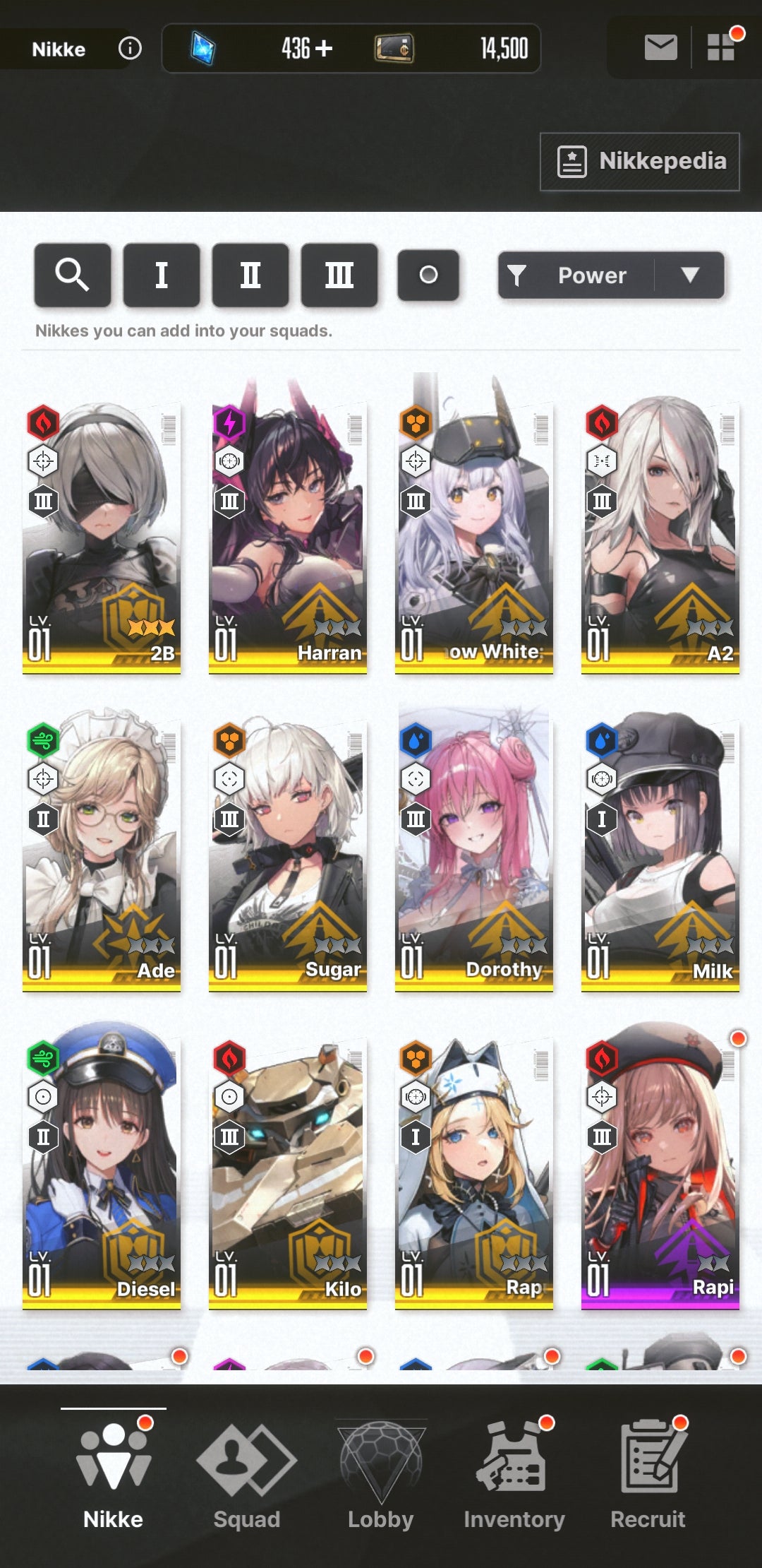 [GLOBAL][INSTANT] MLB 4X 2B A2 + 3 Skins | GODDESS OF VICTORY NIKKE Nier starter account Max Limit Break (see options)-Mobile Games Starter
