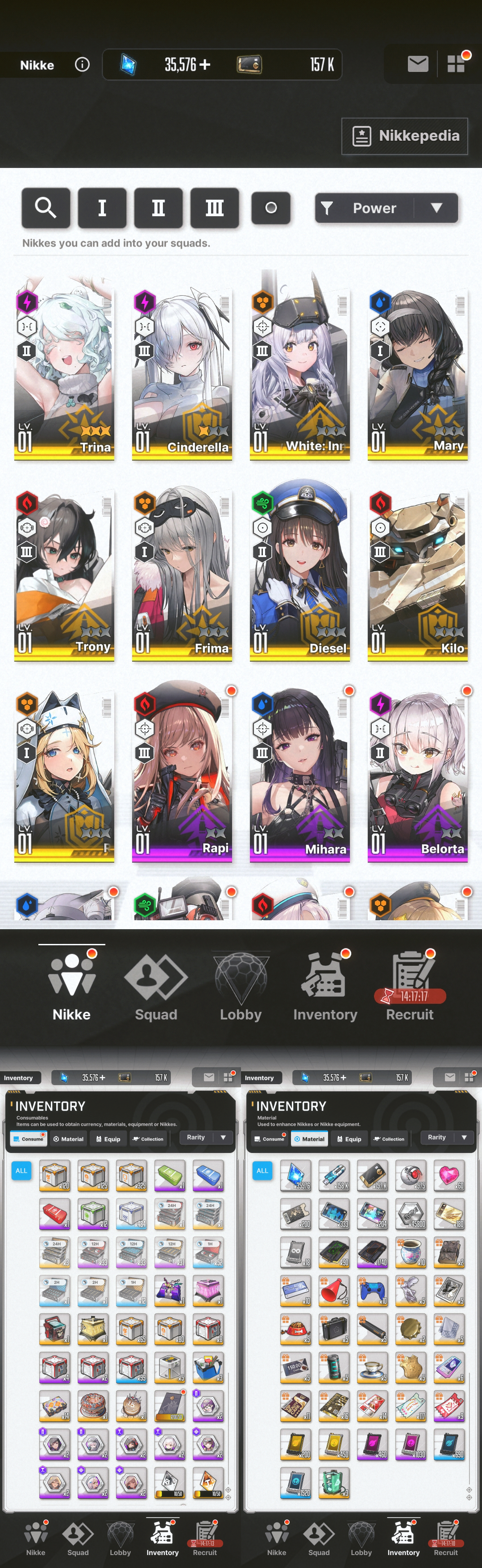 [GLOBAL][INSTANT] MLB 4X Bready / Trina GODDESS OF VICTORY NIKKE starter account (see options)-Mobile Games Starter