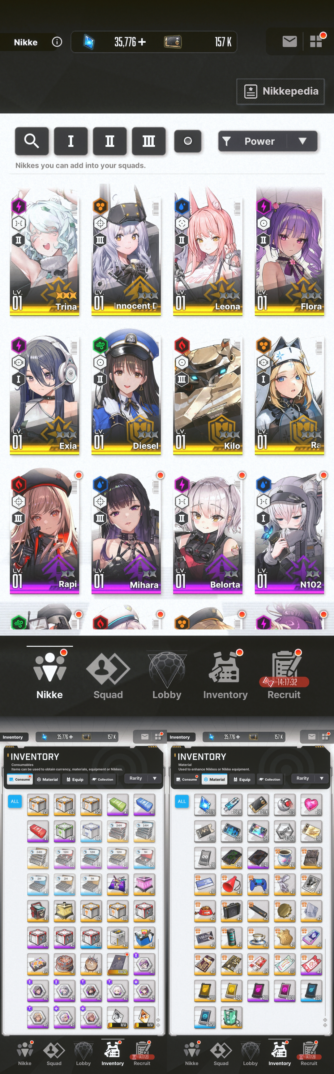 [GLOBAL][INSTANT] MLB 4X Bready / Trina GODDESS OF VICTORY NIKKE starter account (see options)-Mobile Games Starter
