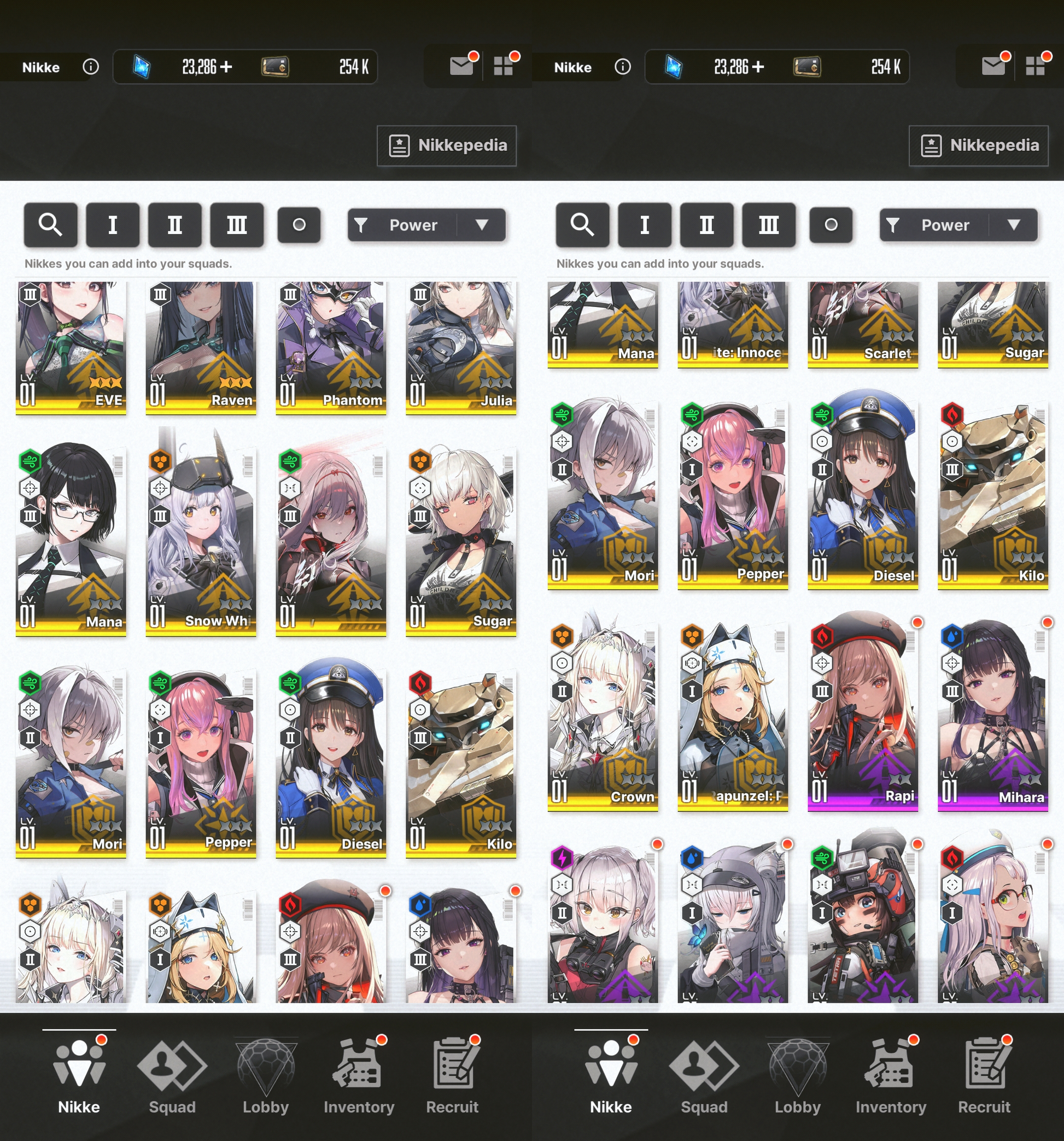 [GLOBAL][INSTANT] MLB 4X Eve + 4X Raven | GODDESS OF VICTORY NIKKE Stellar Blade starter account Max Limit Break (see options)-Mobile Games Starter