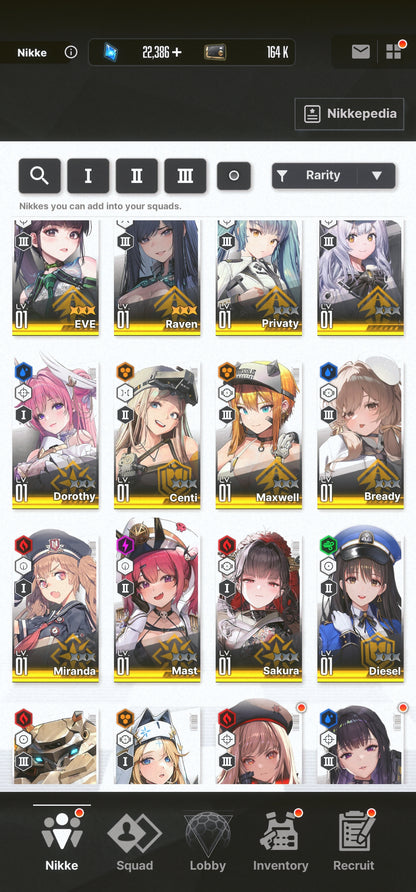 [GLOBAL][INSTANT] MLB 4X Eve + 4X Raven | GODDESS OF VICTORY NIKKE Stellar Blade starter account Max Limit Break (see options)-Mobile Games Starter