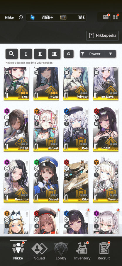 [GLOBAL][INSTANT] MLB 4X Eve + 4X Raven | GODDESS OF VICTORY NIKKE Stellar Blade starter account Max Limit Break (see options)-Mobile Games Starter