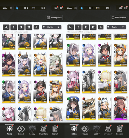 [GLOBAL][INSTANT] MLB 4X Eve + 4X Raven | GODDESS OF VICTORY NIKKE Stellar Blade starter account Max Limit Break (see options)-Mobile Games Starter