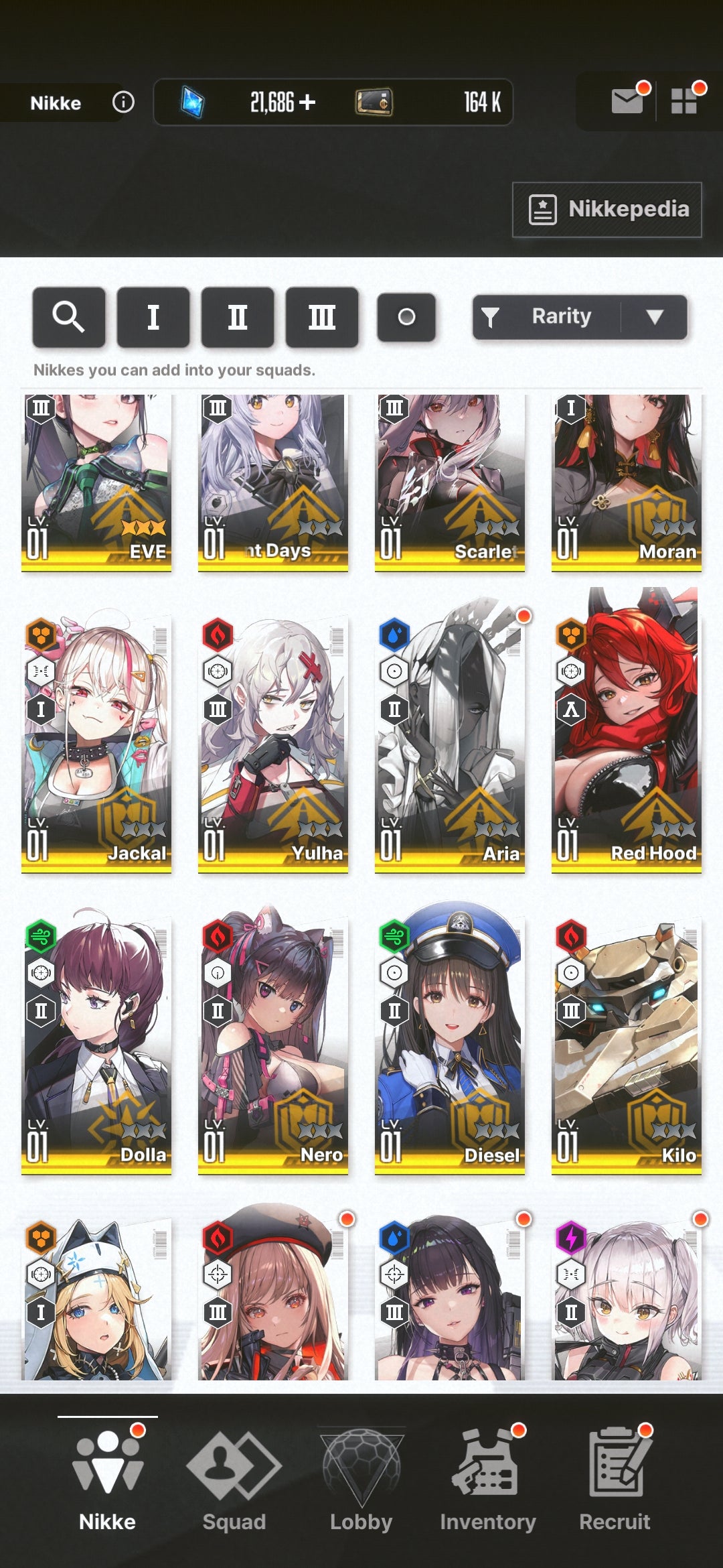 [GLOBAL][INSTANT] MLB 4X Eve + 4X Raven | GODDESS OF VICTORY NIKKE Stellar Blade starter account Max Limit Break (see options)-Mobile Games Starter