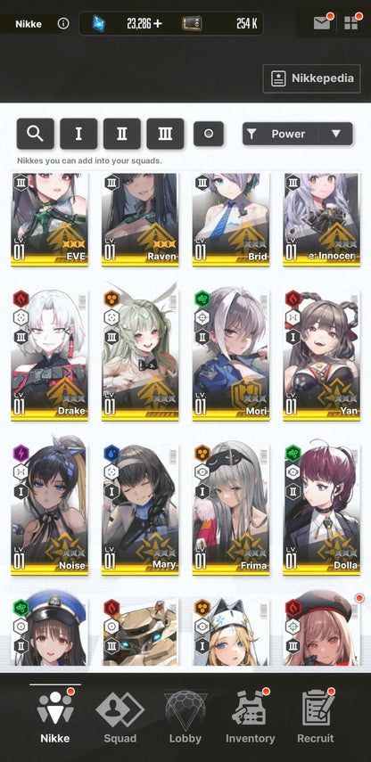 [GLOBAL][INSTANT] MLB 4X Eve + 4X Raven | GODDESS OF VICTORY NIKKE Stellar Blade starter account Max Limit Break (see options)-Mobile Games Starter