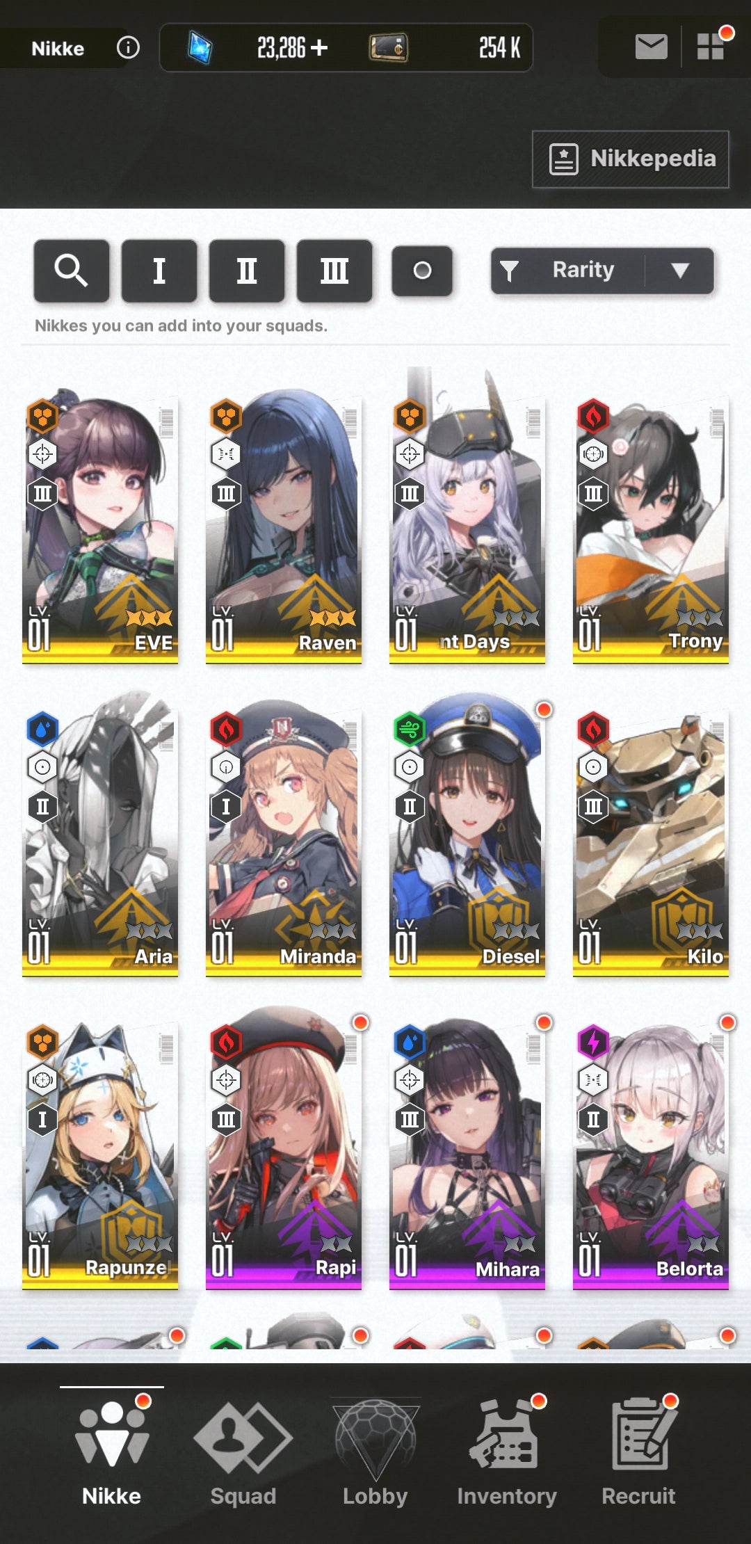 [GLOBAL][INSTANT] MLB 4X Eve + 4X Raven | GODDESS OF VICTORY NIKKE Stellar Blade starter account Max Limit Break (see options)-Mobile Games Starter