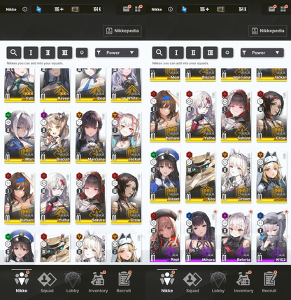 [GLOBAL][INSTANT] MLB 4X Eve + 4X Raven | GODDESS OF VICTORY NIKKE Stellar Blade starter account Max Limit Break (see options)-Mobile Games Starter