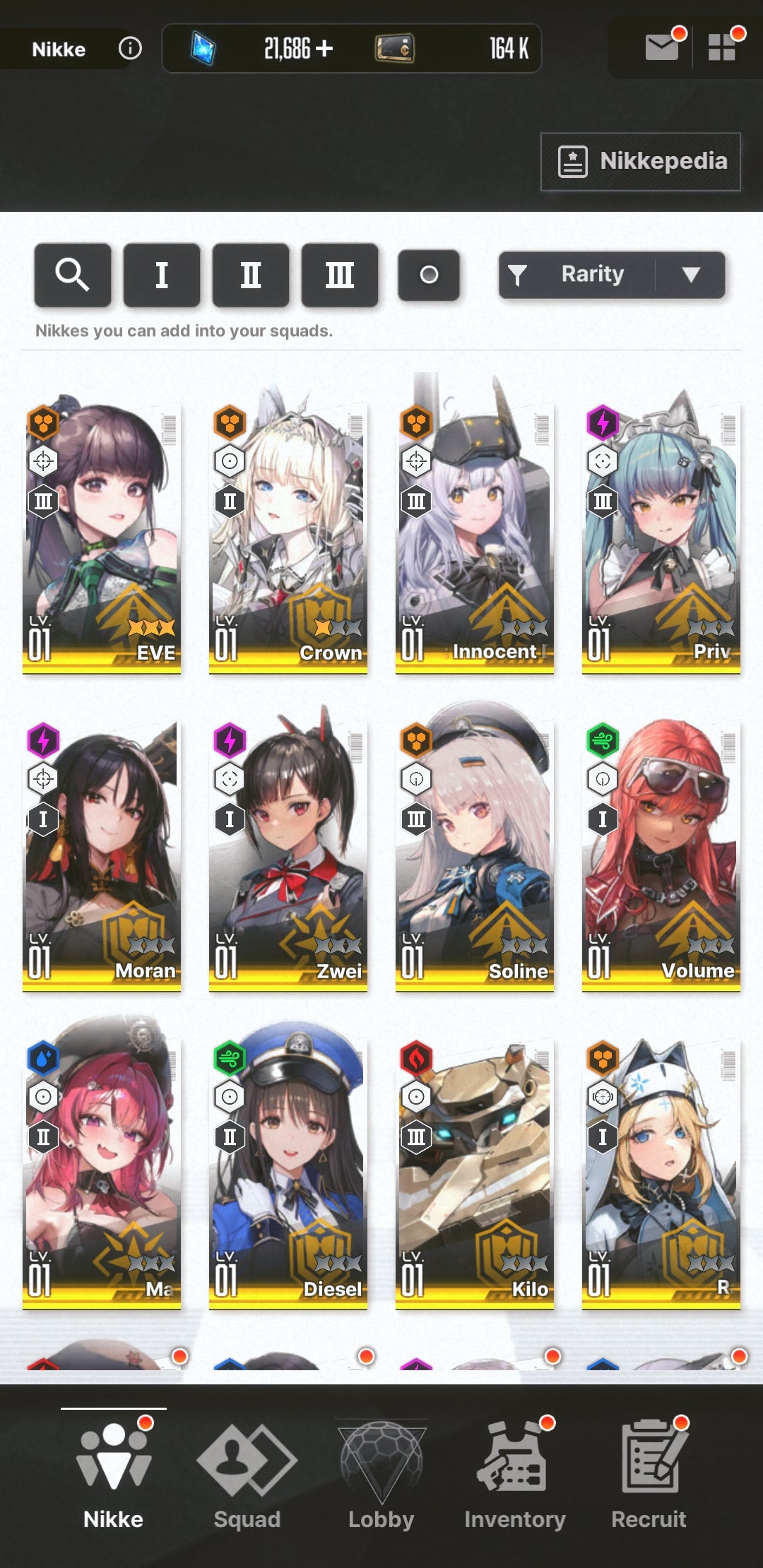 [GLOBAL][INSTANT] MLB 4X Eve + 4X Raven | GODDESS OF VICTORY NIKKE Stellar Blade starter account Max Limit Break (see options)-Mobile Games Starter
