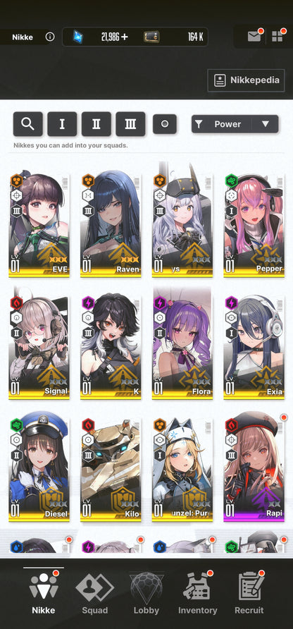 [GLOBAL][INSTANT] MLB 4X Eve + 4X Raven | GODDESS OF VICTORY NIKKE Stellar Blade starter account Max Limit Break (see options)-Mobile Games Starter
