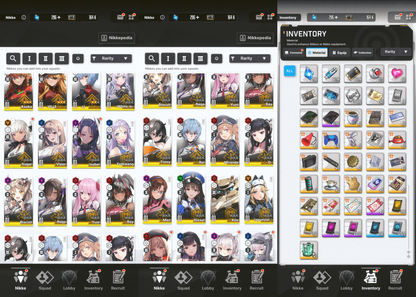 [GLOBAL][INSTANT] MLB 4X MLB Asuka Wille Rei Mari + Skins GODDESS OF VICTORY NIKKE EVANGELION starter account (see options)-Mobile Games Starter
