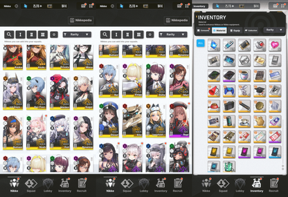 [GLOBAL][INSTANT] MLB 4X MLB Asuka Wille Rei Mari + Skins GODDESS OF VICTORY NIKKE EVANGELION starter account (see options)-Mobile Games Starter