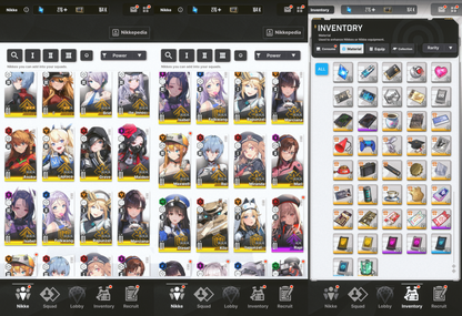 [GLOBAL][INSTANT] MLB 4X MLB Asuka Wille Rei Mari + Skins GODDESS OF VICTORY NIKKE EVANGELION starter account (see options)-Mobile Games Starter