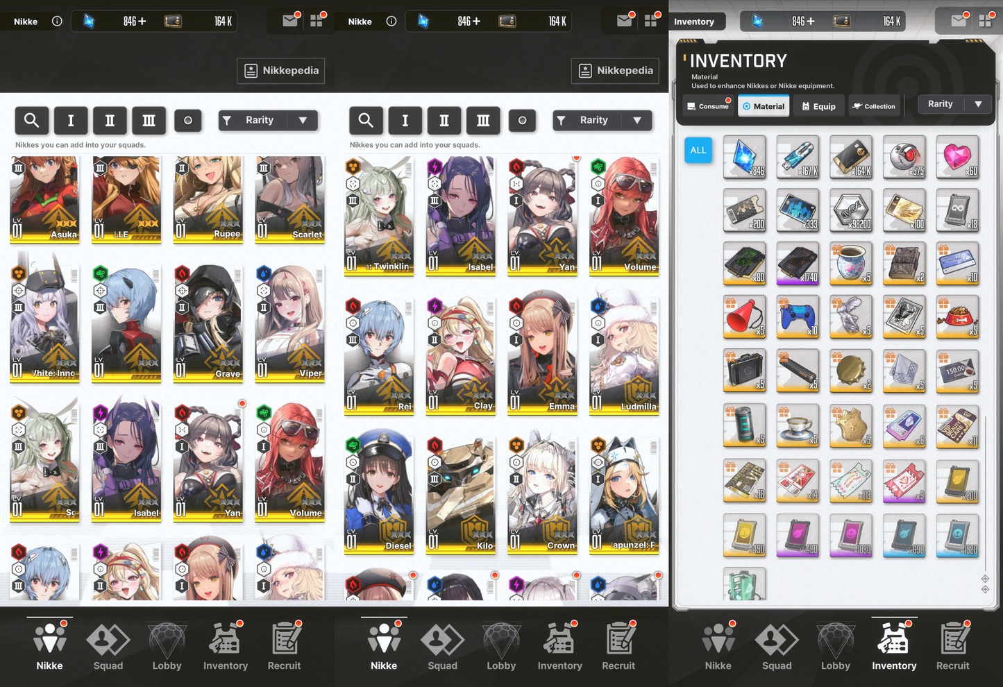 [GLOBAL][INSTANT] MLB 4X MLB Asuka Wille Rei Mari + Skins GODDESS OF VICTORY NIKKE EVANGELION starter account (see options)-Mobile Games Starter