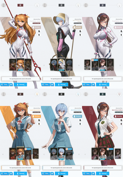 [GLOBAL][INSTANT] MLB 4X MLB Asuka Wille Rei Mari + Skins GODDESS OF VICTORY NIKKE EVANGELION starter account (see options)-Mobile Games Starter