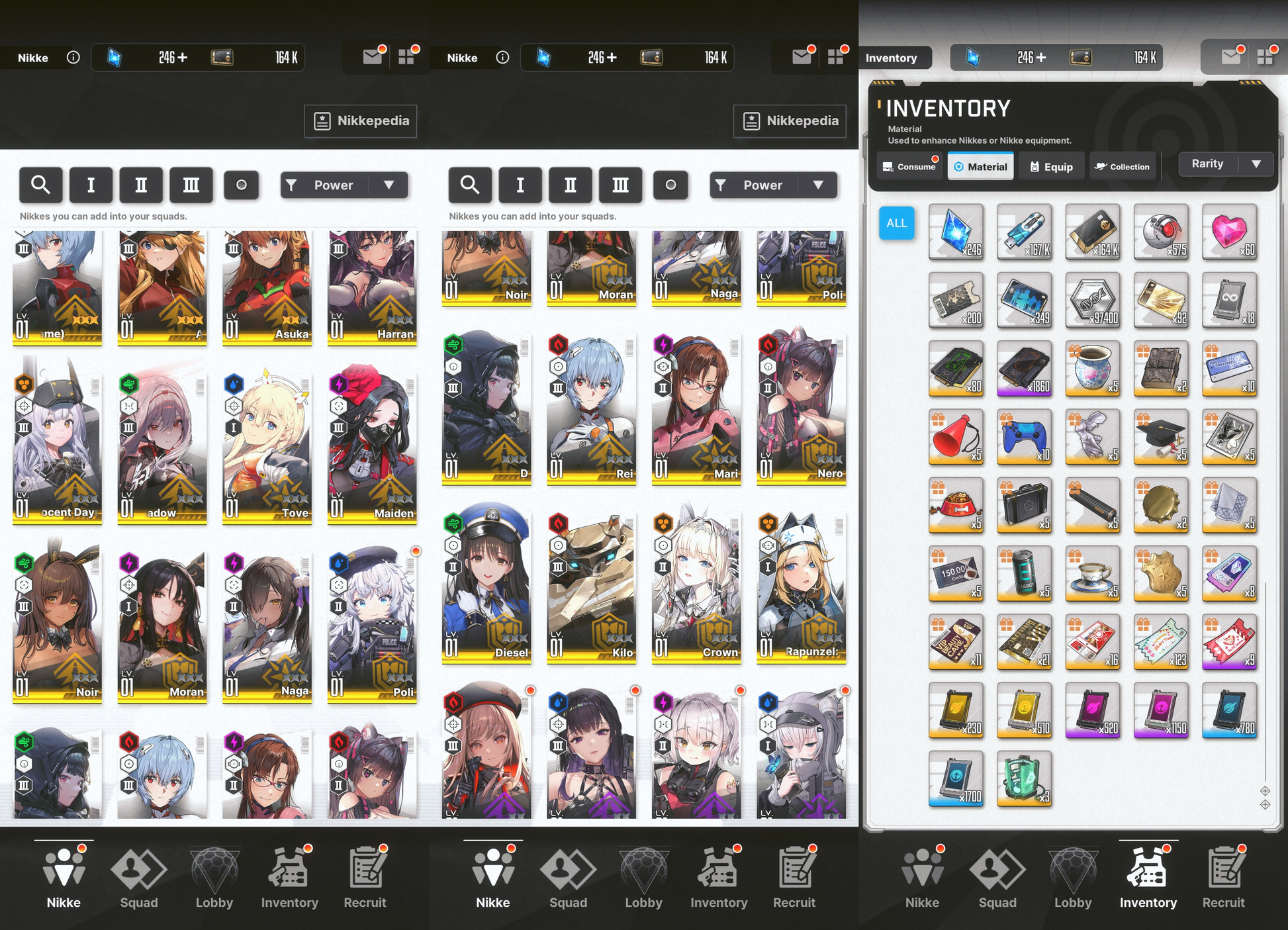 [GLOBAL][INSTANT] MLB 4X MLB Asuka Wille Rei Mari + Skins GODDESS OF VICTORY NIKKE EVANGELION starter account (see options)-Mobile Games Starter