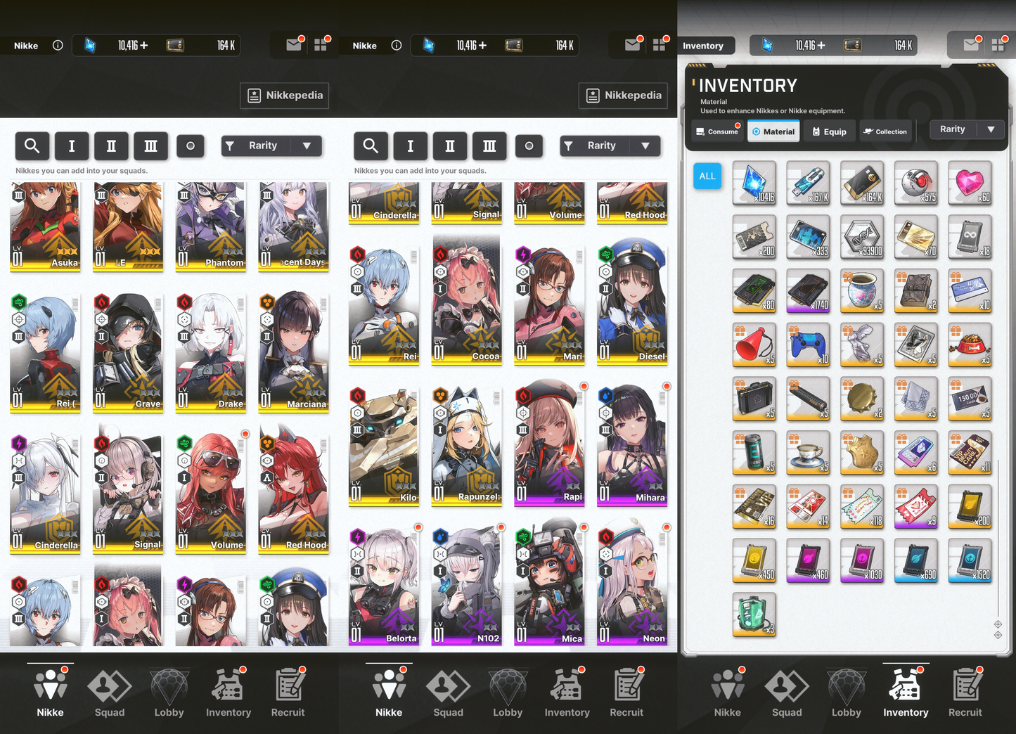 [GLOBAL][INSTANT] MLB 4X MLB Asuka Wille Rei Mari + Skins GODDESS OF VICTORY NIKKE EVANGELION starter account (see options)-Mobile Games Starter