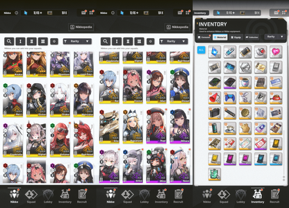 [GLOBAL][INSTANT] MLB 4X MLB Asuka Wille Rei Mari + Skins GODDESS OF VICTORY NIKKE EVANGELION starter account (see options)-Mobile Games Starter