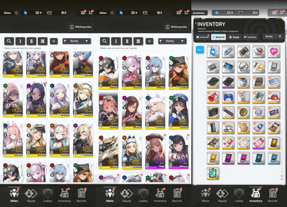 [GLOBAL][INSTANT] MLB 4X MLB Asuka Wille Rei Mari + Skins GODDESS OF VICTORY NIKKE EVANGELION starter account (see options)-Mobile Games Starter