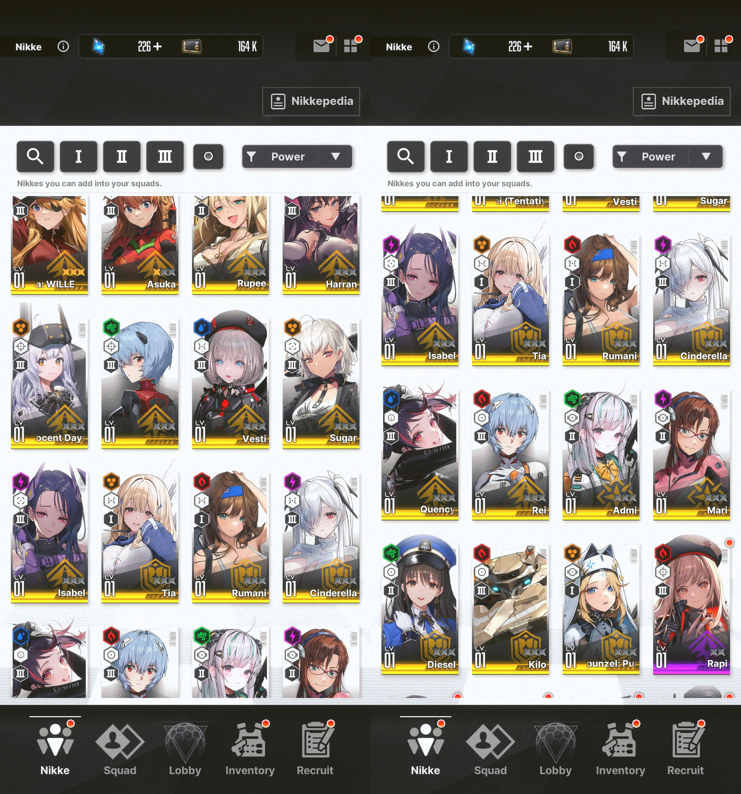 [GLOBAL][INSTANT] MLB 4X MLB Asuka Wille Rei Mari + Skins GODDESS OF VICTORY NIKKE EVANGELION starter account (see options)-Mobile Games Starter