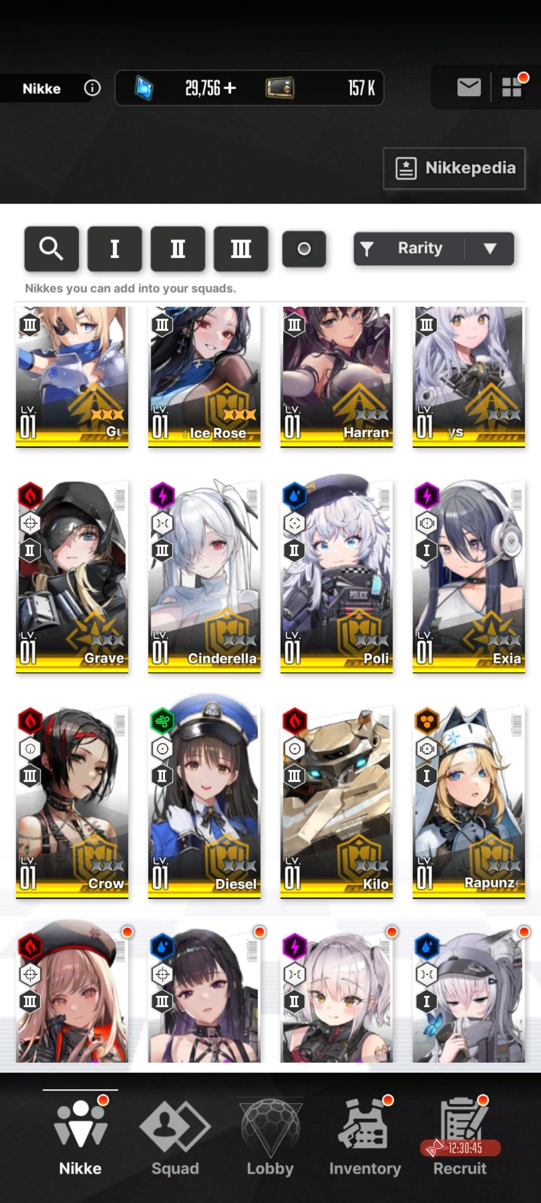 [GLOBAL][INSTANT] MLB 4X MLB Maiden: Ice Rose + 4X MLB Guillotine: Winter Slayer GODDESS OF VICTORY NIKKE starter account (see options)-Mobile Games Starter